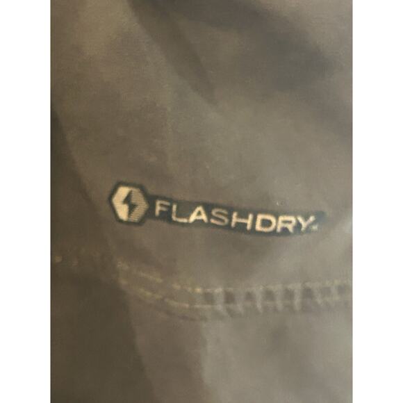 North Face Men's Large Flash Dry Black Shorts - Picture 3 of 4